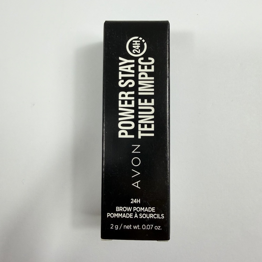 Avon Power Stay 24H Brow Pomade Ash Blonde 2g Long Wear Waterproof New